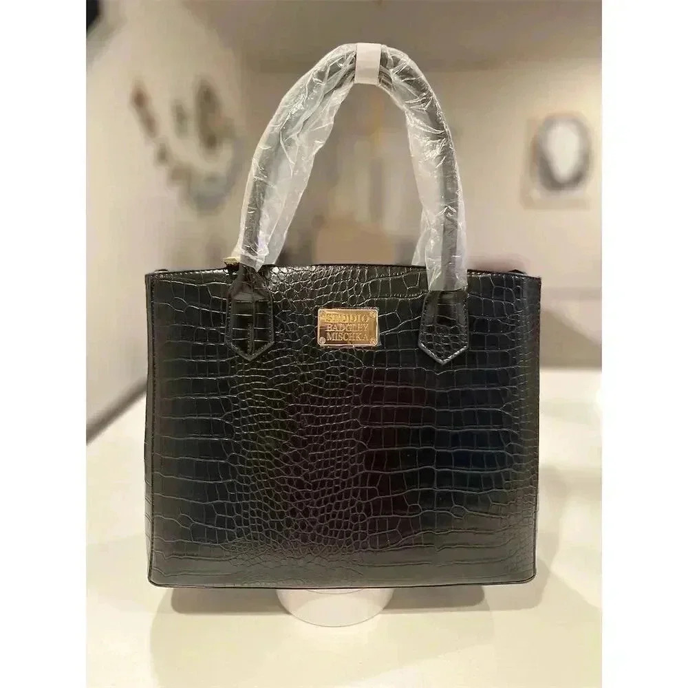 Badgley Mischka Women's Black Tote Handbag